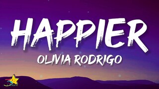 Olivia Rodrigo - happier (Lyrics)