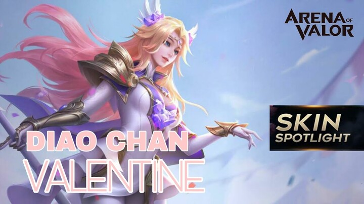 AOV SKIN BARU VALENTINE DIAO CHAN | Arena Of Valor | LiênQuân