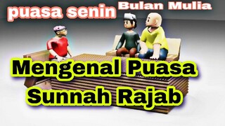 Mengenal Puasa Sunnah Rajab - Animasi Kartun Muslim