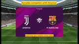 Highlights : Barcelona vs Juventus - Ronaldo competes with Neymar - MATCHDAY PES MOBILE ONLINE 2020