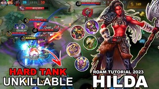 TUTORIAL TO UNKILLABLE ROAM HILDA | HILDA ZODIAC SKIN REVAMP | MLBB