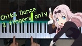 [Piano] Chỉ dùng 2 ngón tay biểu diễn "Điệu nhảy Chika"