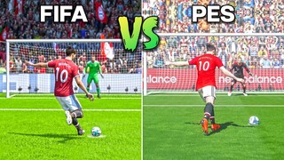 Zlatan Ibrahimović Penalty | FIFA vs PES (2004-2023)