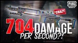 Slaughtered with a crazy gun that made 704 damage per second😱 | EPIC 1 vs 4 GAMEPLAY! | PUBG MOBILE
