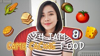 24 JAM MAKAN YANG ADA DI GAME CACING!!!