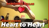 Heart to Heart Kenny Loggins Instrumental guitar karaoke cover with lyrics
