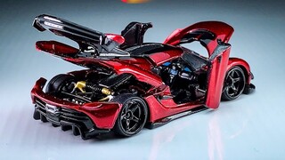 JDP trang bị thêm Hot Wheels - Koenigsegg Jesko mở hoàn toàn - Dự án Jakarta Diecast