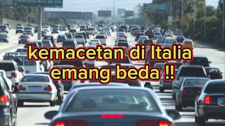 bedanya Konoha  & Italia ditengah kemacetan