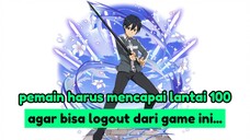 Pemain Harus Mencapai Lantai 100 dan Mengalahkan Bos Terakhir Agar Bisa Logout Dari Game Ini