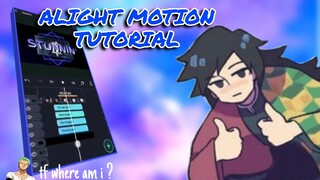 ALIGHT MOTION 3D TYPO TUTORIAL