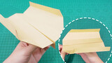 【Interesting Paper-Folding】Rotary Paper Airplane Making