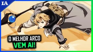 VÃO MOSTRAR O QUE O MANGÁ CORTOU! - Trailer do Arco da Dungeon de Mushoku Tensei