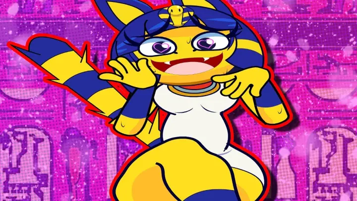 When You Show Up Late For The Ankha Zone Meme.