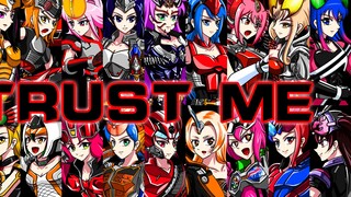 【Peringatan ke-50】Kamen Rider Girls ED Trust Me