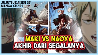 JJK (151) | MAKI VS NAOYA!!! Mengakhiri Semua dengan Satu Pukulan Saja!!