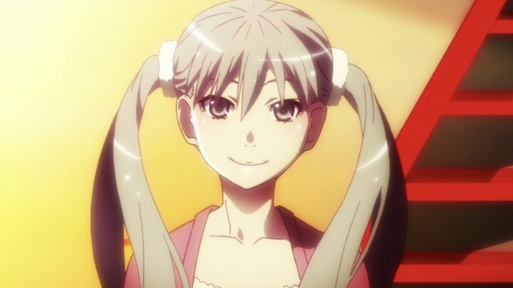 “She smiled and thought about the future”