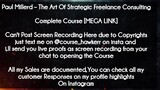 Paul Millerd  course  - The Art Of Strategic Freelance Consulting download