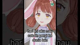 Naik lift bisa ke dunia lain!? #shorts #vtuber