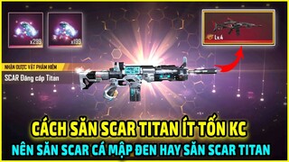 Test Vòng Quay Titan Săn Scar TiTan Quá Rẻ || Nên Săn Scar Cá Mập Đen Hay Scar Titan || Free Fire