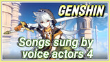 Songs sung by voice actors 4