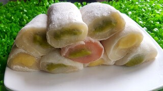 Cách Làm Bánh Mochi Dài Mềm Ngon Hấp Dẫn | Góc Bếp Nhỏ