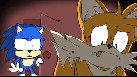 hey tails what's up OH GOD WHAT ARE YOU DOING???