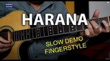 Harana (Parokya ni Edgar) SLOW DEMO fingerstyle guitar | Edwin-E