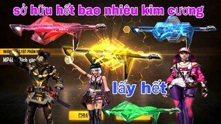 garena free fire| #194 quay vòng quay chế tác săn trọn bộ mp40 tứ quý - bích vàng, chuồn lam, rô lục