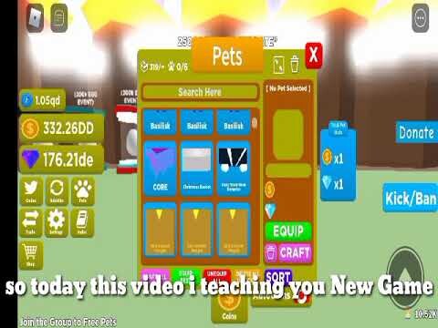 (Roblox) Secret hatching Simulator 2 l Owner
