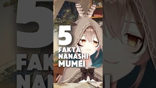 5 Fakta Menarik VTuber Nanashi Mumei!