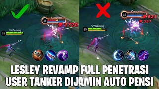 87% PHYSICAL PENETRATION LESLEY REVAMP BIKIN USER TANK AUTO PENSI - WARGA EPICAL GLORY AUTO SENANG