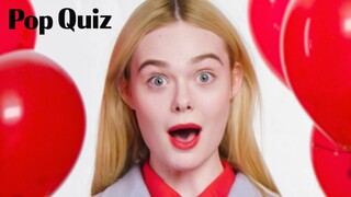 Elle Fanning | Pop Quiz | Marie Claire