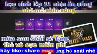 garena free fire| được học sinh lớp 11 nhờ mở skin súng m1887 tương lai và con số 7 may mắn là đây