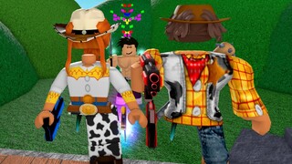 Cowboy and Cowgirl DESTROY TOXIC TEAMERS..(Murder Mystery 2)