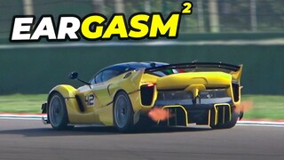 20+ Minutes of the BEST Sounding Ferrari EVER - Extreme FXX K Evo Shakedown @ Imola