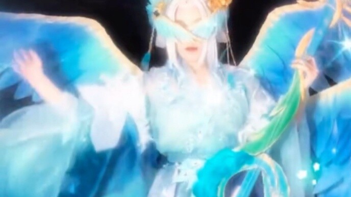 Buat burung phoenix biru dengan tangan kosong!