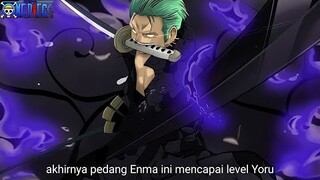 Zoro Bangkit Kembali!! Enma Menjadi Pedang Hitam Permanen Setara Dengan Pedang Yoru Mihawk