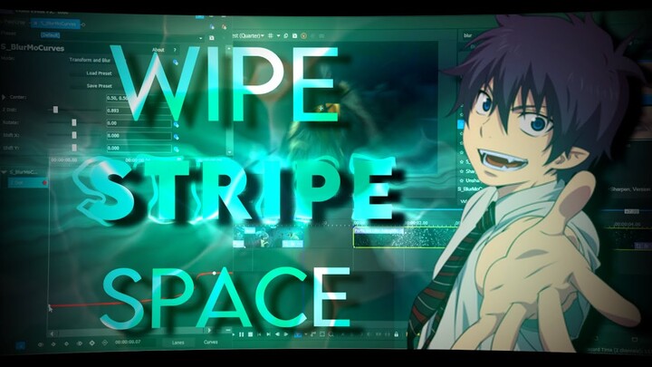 Wipe Stripe Particle Transition Tutorial Svp 19 [read desc]