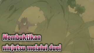 Membuktikan ninjutsu melalui duel
