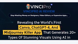 VinciPro AI Review – Best AI Tool for Stunning Visuals