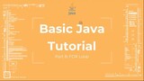 Basic Java Tutorial #8 FOR Loop - ITERATION - BREAK | Eclipse - Java Packages