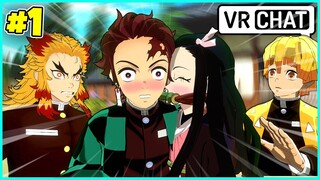 Demon Slayer moments that will make you LAUGH #1 (VRChat VR)