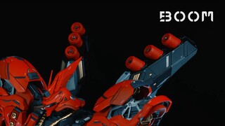 [Electric Sazabi 1:100] The first 1:100 small-scale electric Sazabi on the Internet! Studio: Zhazha 