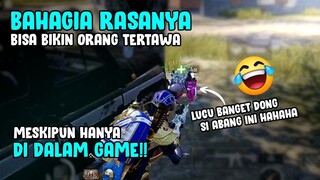 BAHAGIA RASANYA BISA MEMBUAT ORANG LAIN TERTAWA DENGAN OCEHANKU