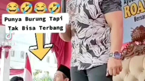 Burungnya burung tapi tak bisa terbang 😂🤣🤣🤣🤣🤣