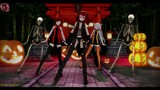 🎃Happy Halloween - ハッピーハロウィン MMD 4K Ember, Lady Mugen and Torii🎃