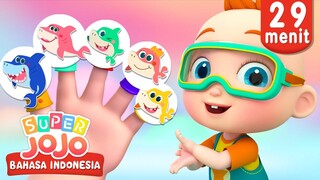 Lagu Jari Keluarga Hiu | Baby Shark | Lagu Anak Indonesia | Super JoJo Bahasa Indonesia