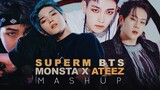 SuperM / BTS / Monsta X / ATEEZ — Jopping/Not Today/Fallin'/Wonderland (MASHUP)