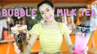 ASMR ไทย ร้านชานมไข่มุก กาแฟ หอมอร่อย พี่น้ำชา ASMR Bubble Milk Tea Shop Roleplay