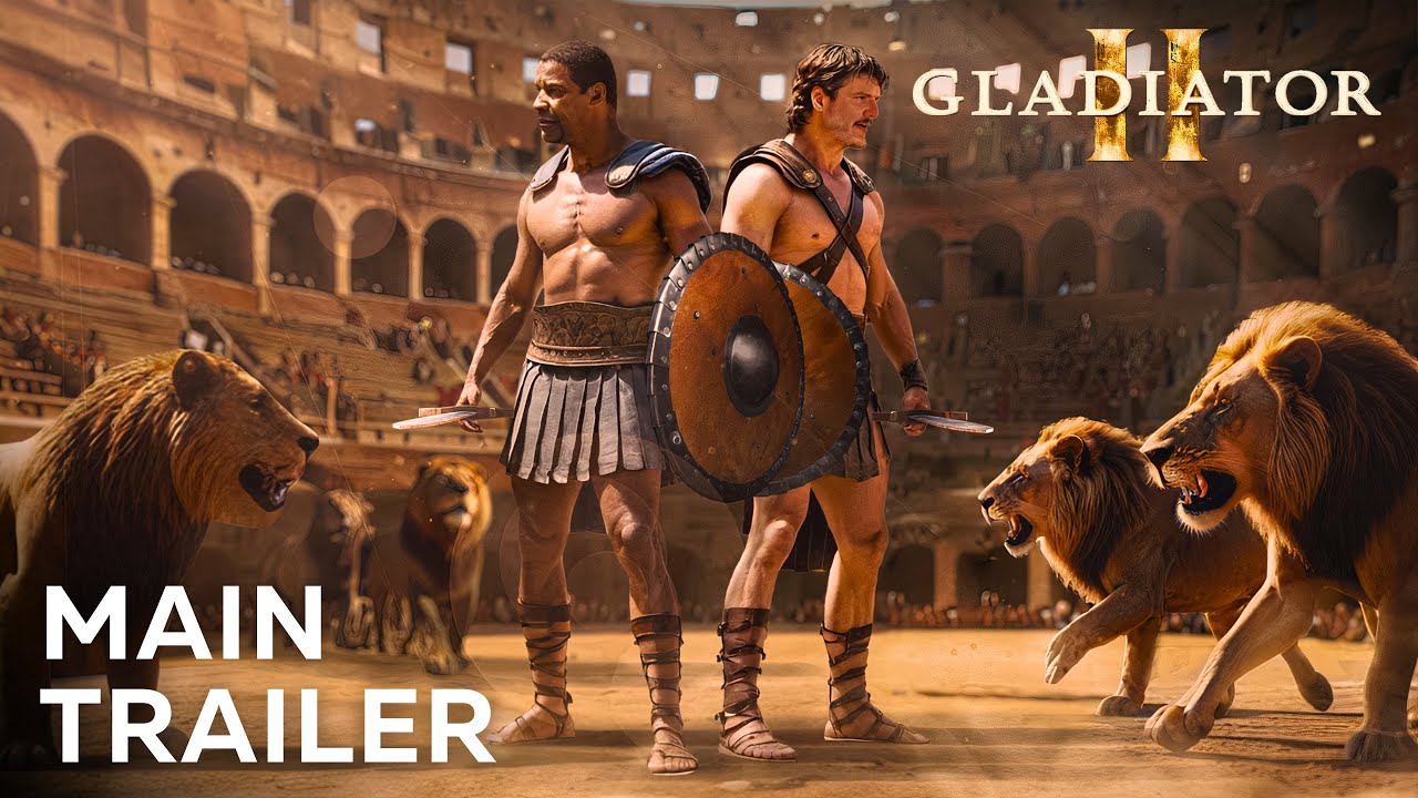 GLADIATOR 2 – Main Trailer (2024) Pedro Pascal, Denzel Washington - BiliBili